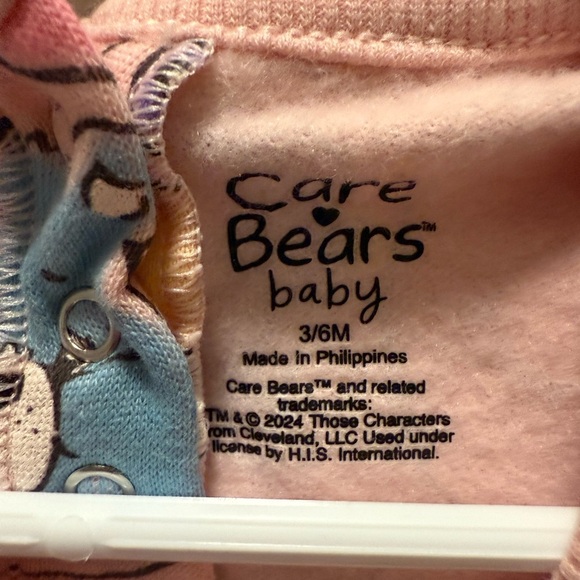 Care Bears Baby Sweat Shirt with Ruffles Size 3/6 Months - Picture 2 of 4